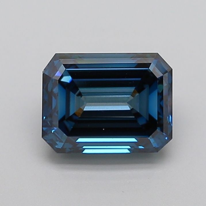 Loose Diamond - EMERALD 3.68ct Fancy Deep Blue VS2: Loose Diamond - EMERALD 3.68ct Fancy Deep Blue VS2 Source: This is a real non-mined Diamond that has been grown in a lab Shape: EMERALD Carats: 3.68 Color: Fancy Deep Blue Certification: IGI Video: