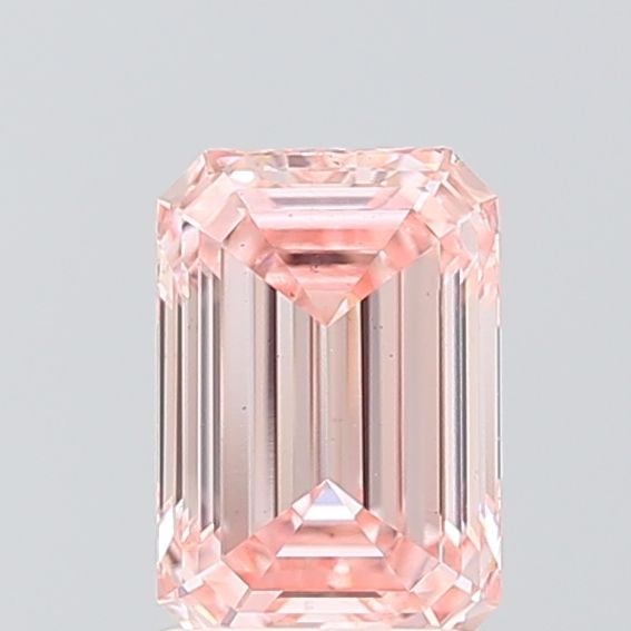Loose Diamond - EMERALD 1.52ct Fancy Intense Pink VS2: Loose Diamond - EMERALD 1.52ct Fancy Intense Pink VS2 Source: This is a real non-mined Diamond that has been grown in a lab Shape: EMERALD Carats: 1.52 Color: Fancy Intense Pink Certification: IGI Vid