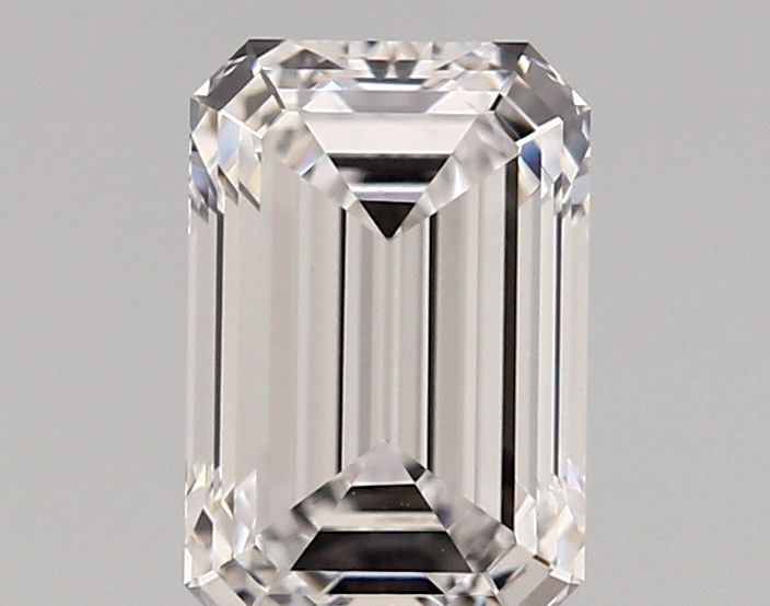 Loose Diamond - EMERALD 1.61ct D VVS2: Loose Diamond - EMERALD 1.61ct D VVS2 Source: This is a real non-mined Diamond that has been grown in a lab Shape: EMERALD Carats: 1.61 Color: D Clarity: VVS2 Certification: IGI Video: