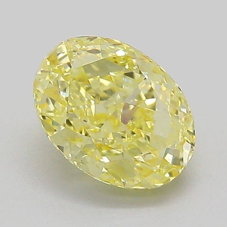 Loose Diamond - OVAL 1.51ct Fancy Vivid Yellow VS1: Loose Diamond - OVAL 1.51ct Fancy Vivid Yellow VS1 Source: This is a real non-mined Diamond that has been grown in a lab Shape: OVAL Carats: 1.51 Color: Fancy Vivid Yellow Certification: IGI Video: