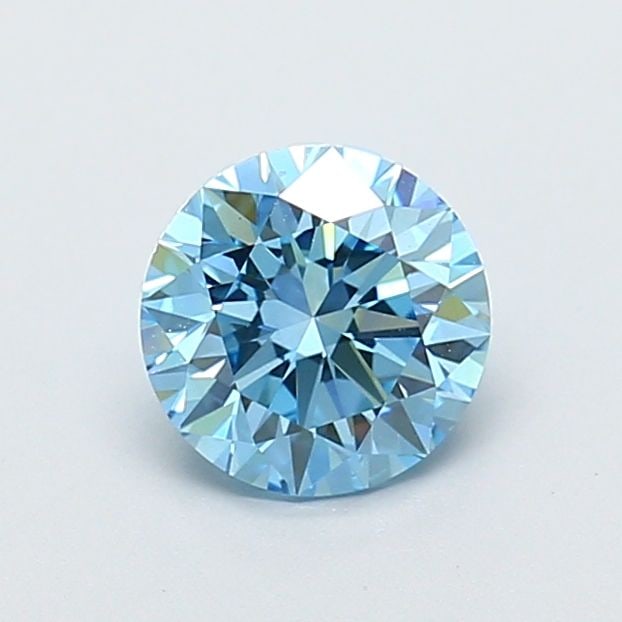 Loose Diamond - ROUND 1.13ct Fancy Vivid Blue VS2: Loose Diamond - ROUND 1.13ct Fancy Vivid Blue VS2 Source: This is a real non-mined Diamond that has been grown in a lab Shape: ROUND Carats: 1.13 Color: Fancy Vivid Blue Certification: IGI Video: