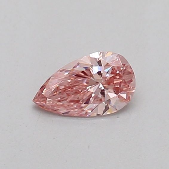 Loose Diamond - PEAR 0.13ct Fancy Intense Pink VS1: Loose Diamond - PEAR 0.13ct Fancy Intense Pink VS1 Source: This is a real non-mined Diamond that has been grown in a lab Shape: PEAR Carats: 0.13 Color: Fancy Intense Pink Certification: IGI Video:
