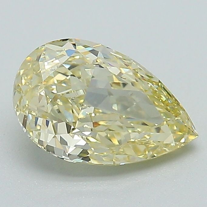 Loose Diamond - PEAR 1.33ct Fancy Intense Yellow VS1: Loose Diamond - PEAR 1.33ct Fancy Intense Yellow VS1 Source: This is a real non-mined Diamond that has been grown in a lab Shape: PEAR Carats: 1.33 Color: Fancy Intense Yellow Certification: IGI Video