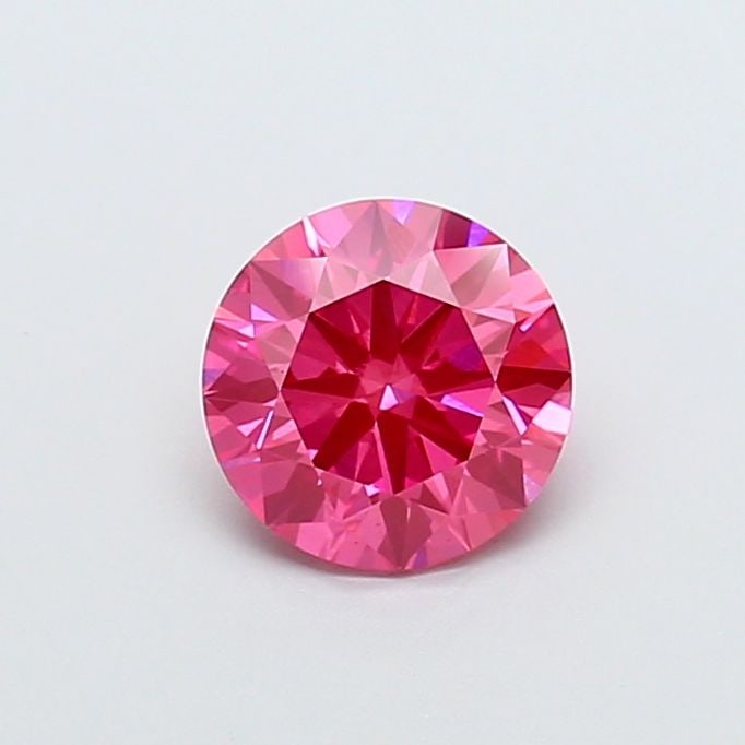 Ideal Loose Diamond - ROUND 2.0ct Fancy Vivid Pink VS1: Ideal Loose Diamond - ROUND 2.0ct Fancy Vivid Pink VS1 Source: This is a real non-mined Diamond that has been grown in a lab Shape: ROUND Carats: 2.0 Color: Fancy Vivid Pink Certification: IGI Video: