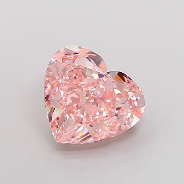 Loose Diamond - HEART 5.02ct Fancy Vivid Pink VS1: Loose Diamond - HEART 5.02ct Fancy Vivid Pink VS1 Source: This is a real non-mined Diamond that has been grown in a lab Shape: HEART Carats: 5.02 Color: Fancy Vivid Pink Certification: IGI Video:
