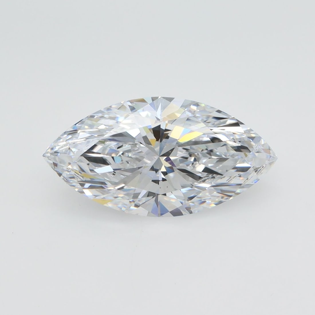 Loose Diamond - MARQUISE 2.06ct E IF: Loose Diamond - MARQUISE 2.06ct E IF Source: This is a real non-mined Diamond that has been grown in a lab Shape: MARQUISE Carats: 2.06 Color: E Clarity: IF Certification: IGI Video: