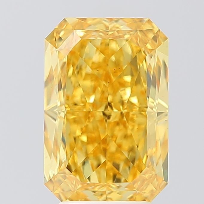 Loose Diamond - RADIANT 4.02ct Fancy Vivid Yellow VS2: Loose Diamond - RADIANT 4.02ct Fancy Vivid Yellow VS2 Source: This is a real non-mined Diamond that has been grown in a lab Shape: RADIANT Carats: 4.02 Color: Fancy Vivid Yellow Certification: IGI Vid