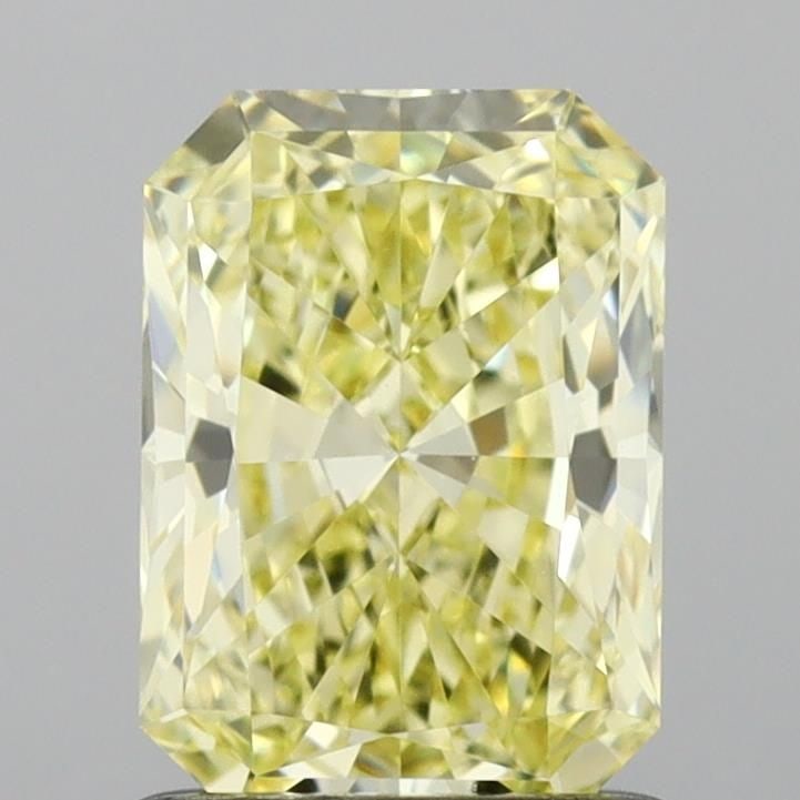 Loose Diamond - RADIANT 1.08ct Fancy Intense Yellow VVS1: Loose Diamond - RADIANT 1.08ct Fancy Intense Yellow VVS1 Source: This is a real non-mined Diamond that has been grown in a lab Shape: RADIANT Carats: 1.08 Color: Fancy Intense Yellow Certification: IG