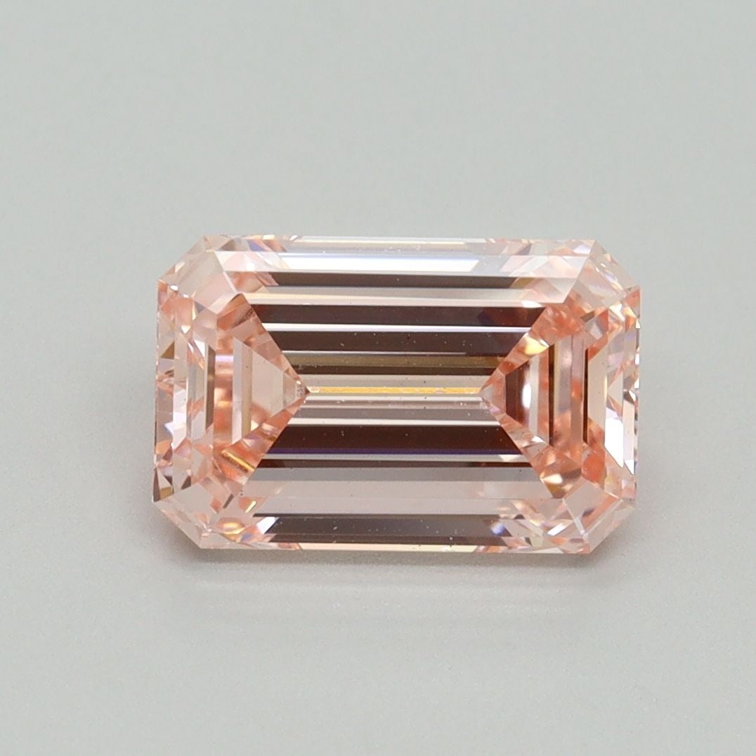 Loose Diamond - EMERALD 2.12ct Fancy Intense Pink VS1: Loose Diamond - EMERALD 2.12ct Fancy Intense Pink VS1 Source: This is a real non-mined Diamond that has been grown in a lab Shape: EMERALD Carats: 2.12 Color: Fancy Intense Pink Certification: IGI Vid