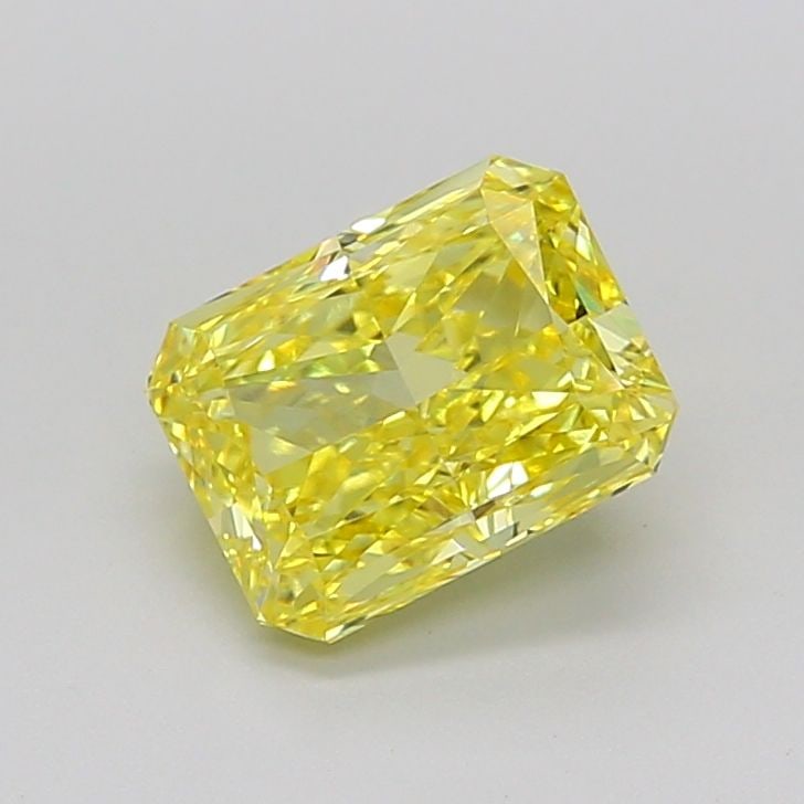 Loose Diamond - RADIANT 1.87ct Fancy Intense Yellow VVS2: Loose Diamond - RADIANT 1.87ct Fancy Intense Yellow VVS2 Source: This is a real non-mined Diamond that has been grown in a lab Shape: RADIANT Carats: 1.87 Color: Fancy Intense Yellow Certification: IG