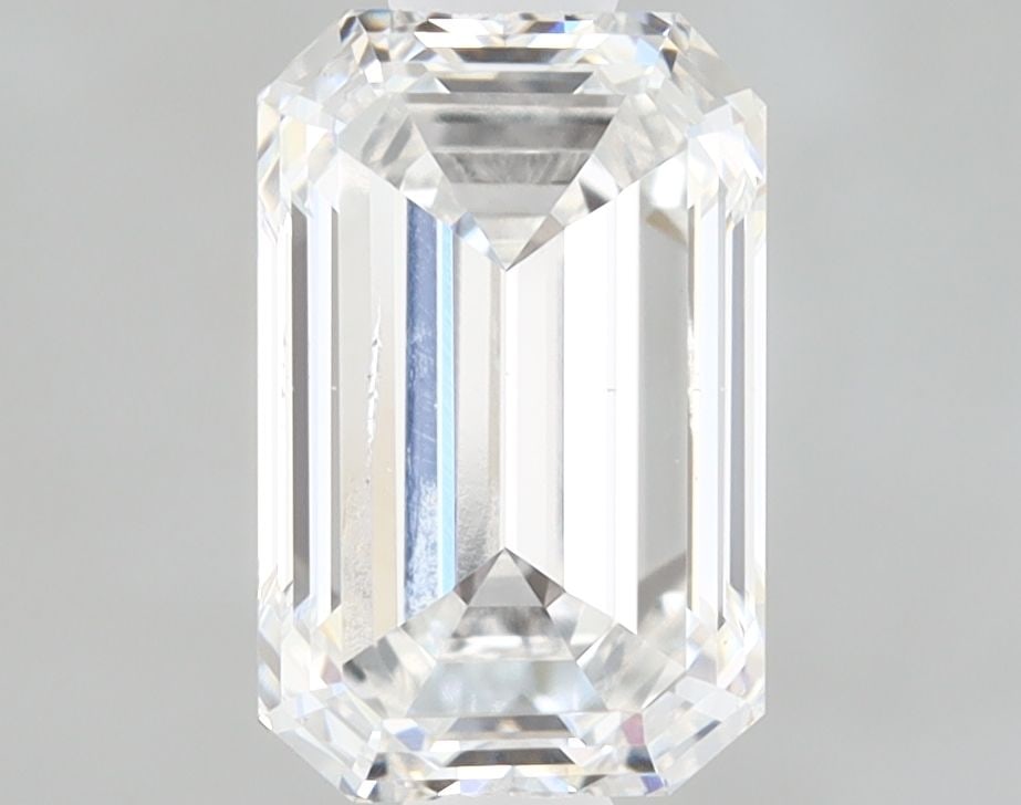 Loose Diamond - EMERALD 1.03ct F SI2: Loose Diamond - EMERALD 1.03ct F SI2 Source: This is a real non-mined Diamond that has been grown in a lab Shape: EMERALD Carats: 1.03 Color: F Clarity: SI2 Certification: IGI Video: