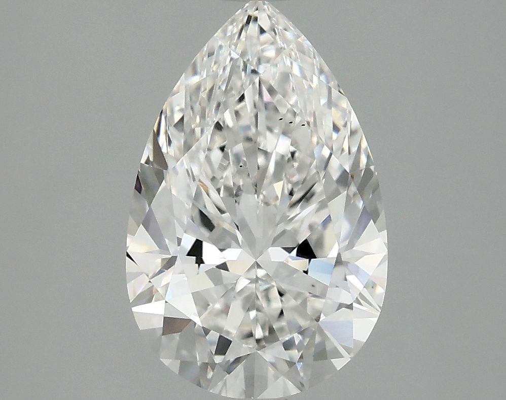 Loose Diamond - PEAR 2.52ct E VS1: Loose Diamond - PEAR 2.52ct E VS1 Source: This is a real non-mined Diamond that has been grown in a lab Shape: PEAR Carats: 2.52 Color: E Clarity: VS1 Certification: IGI Video: