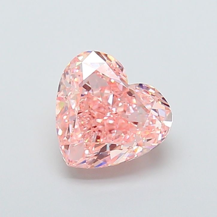 Loose Diamond - HEART 5.43ct Fancy Intense Pink VVS2: Loose Diamond - HEART 5.43ct Fancy Intense Pink VVS2 Source: This is a real non-mined Diamond that has been grown in a lab Shape: HEART Carats: 5.43 Color: Fancy Intense Pink Certification: IGI Video: