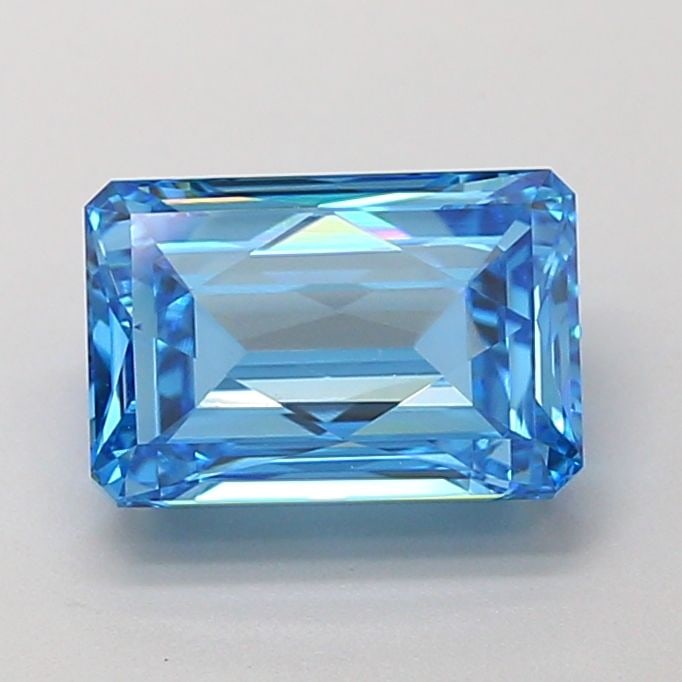 Loose Diamond - EMERALD 2.0ct Fancy Vivid Blue VVS2: Loose Diamond - EMERALD 2.0ct Fancy Vivid Blue VVS2 Source: This is a real non-mined Diamond that has been grown in a lab Shape: EMERALD Carats: 2.0 Color: Fancy Vivid Blue Certification: IGI Video: