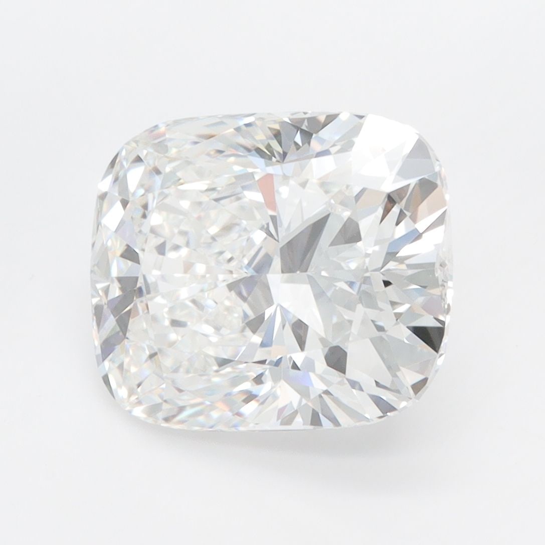 Loose Diamond - CUSHION BRILLIANT 4.1ct E VVS1: Loose Diamond - CUSHION BRILLIANT 4.1ct E VVS1 Source: This is a real non-mined Diamond that has been grown in a lab Shape: CUSHION BRILLIANT Carats: 4.1 Color: E Clarity: VVS1 Certification: GIA Vide