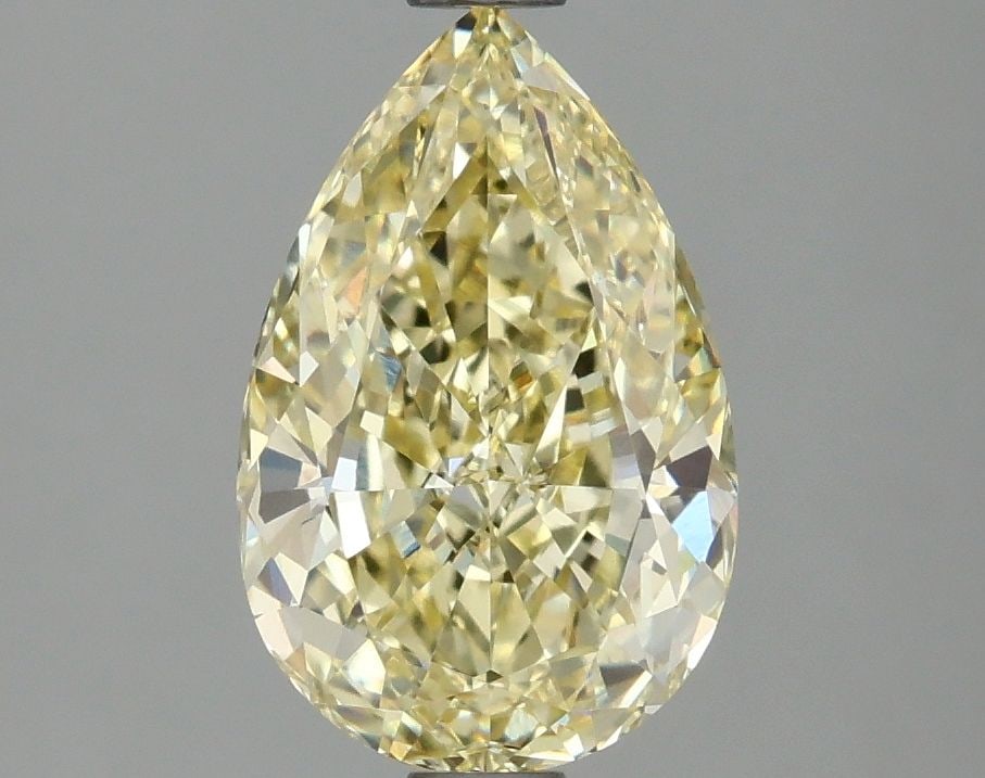 Loose Diamond - PEAR 2.05ct Fancy Intense Yellow VS1: Loose Diamond - PEAR 2.05ct Fancy Intense Yellow VS1 Source: This is a real non-mined Diamond that has been grown in a lab Shape: PEAR Carats: 2.05 Color: Fancy Intense Yellow Certification: IGI Video