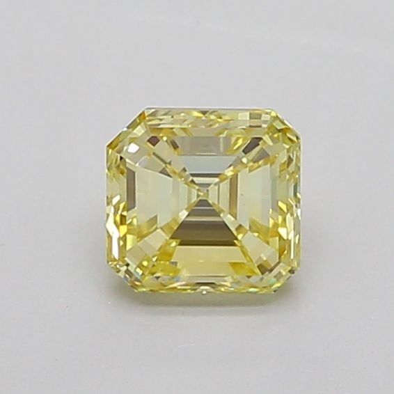 Loose Diamond - ASSCHER 1.0ct Fancy Light Yellow VS1: Loose Diamond - ASSCHER 1.0ct Fancy Light Yellow VS1 Source: This is a real non-mined Diamond that has been grown in a lab Shape: ASSCHER Carats: 1.0 Color: Fancy Light Yellow Certification: IGI Video