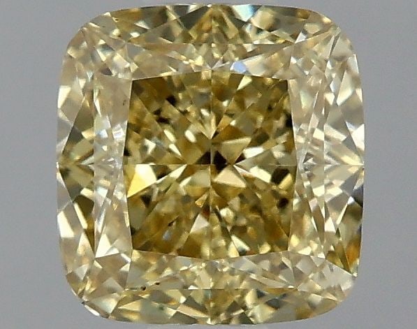 Loose Diamond - CUSHION MODIFIED 1.08ct Fancy Intense Yellow VVS2 (1 of 1)