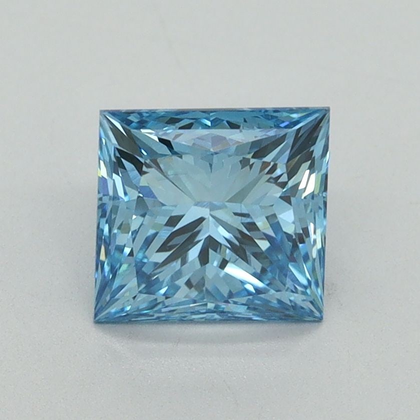 Loose Diamond - PRINCESS 1.5ct Fancy Vivid Blue VS2 (1 of 1)