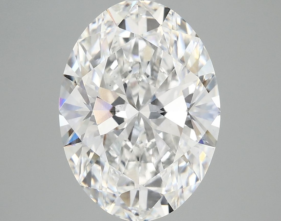 Loose Diamond - OVAL 5.07ct E VS1: Loose Diamond - OVAL 5.07ct E VS1 Source: This is a real non-mined Diamond that has been grown in a lab Shape: OVAL Carats: 5.07 Color: E Clarity: VS1 Certification: IGI Video: