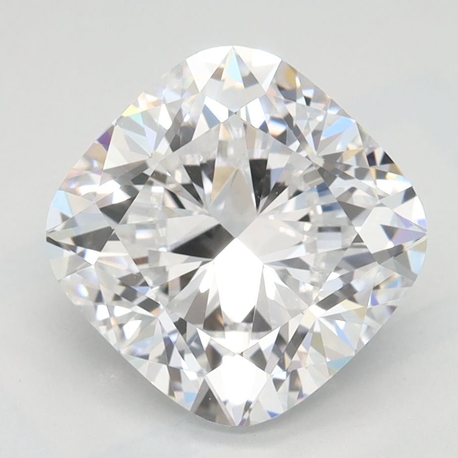 Loose Diamond - CUSHION MODIFIED 2.52ct D VVS1: Loose Diamond - CUSHION MODIFIED 2.52ct D VVS1 Source: This is a real non-mined Diamond that has been grown in a lab Shape: CUSHION MODIFIED Carats: 2.52 Color: D Clarity: VVS1 Certification: IGI Vide