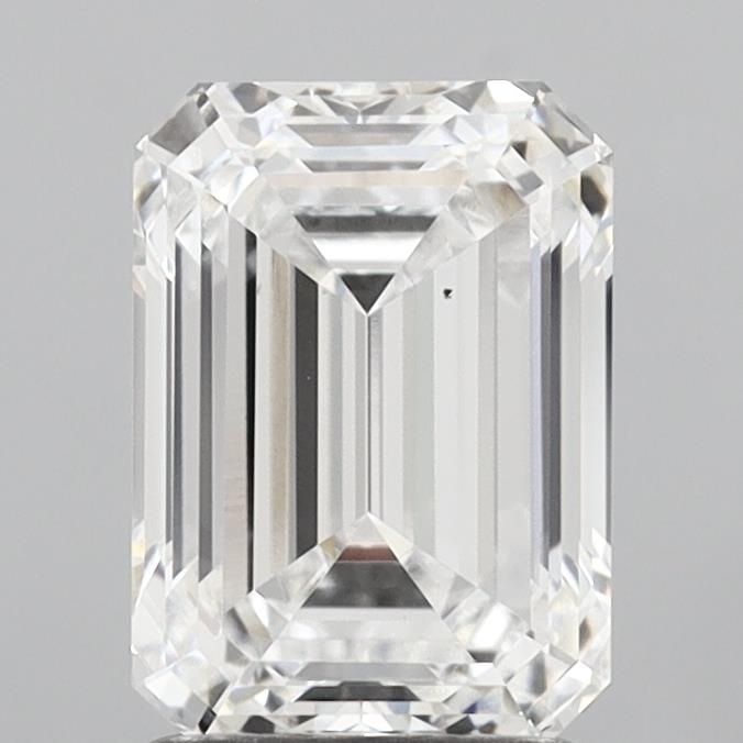 Loose Diamond - EMERALD 2.03ct D VS1: Loose Diamond - EMERALD 2.03ct D VS1 Source: This is a real non-mined Diamond that has been grown in a lab Shape: EMERALD Carats: 2.03 Color: D Clarity: VS1 Certification: IGI Video: