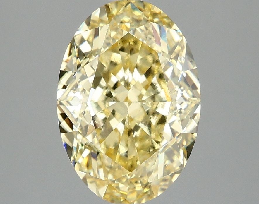 Loose Diamond - OVAL 3.06ct Fancy Intense Yellow VS1: Loose Diamond - OVAL 3.06ct Fancy Intense Yellow VS1 Source: This is a real non-mined Diamond that has been grown in a lab Shape: OVAL Carats: 3.06 Color: Fancy Intense Yellow Certification: IGI Video