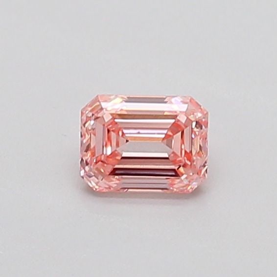 Loose Diamond - EMERALD 0.3ct Fancy Intense Pink VS2: Loose Diamond - EMERALD 0.3ct Fancy Intense Pink VS2 Source: This is a real non-mined Diamond that has been grown in a lab Shape: EMERALD Carats: 0.3 Color: Fancy Intense Pink Certification: IGI
