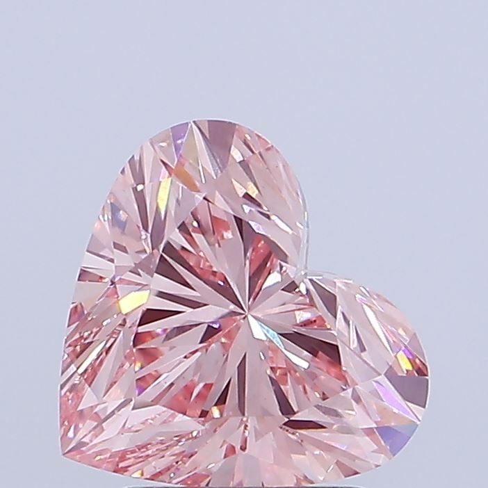 Loose Diamond - HEART 2.02ct Fancy Vivid Pink VVS2: Loose Diamond - HEART 2.02ct Fancy Vivid Pink VVS2 Source: This is a real non-mined Diamond that has been grown in a lab Shape: HEART Carats: 2.02 Color: Fancy Vivid Pink Certification: IGI Video: