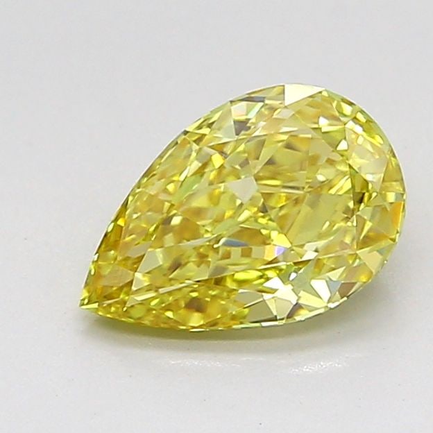 Loose Diamond - PEAR 1.1ct Fancy Intense Yellow VS1: Loose Diamond - PEAR 1.1ct Fancy Intense Yellow VS1 Source: This is a real non-mined Diamond that has been grown in a lab Shape: PEAR Carats: 1.1 Color: Fancy Intense Yellow Certification: IGI Video: