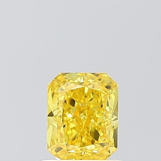 Loose Diamond - RADIANT 0.72ct Fancy Vivid Yellow VVS1: Loose Diamond - RADIANT 0.72ct Fancy Vivid Yellow VVS1 Source: This is a real non-mined Diamond that has been grown in a lab Shape: RADIANT Carats: 0.72 Color: Fancy Vivid Yellow Certification: IGI Vi