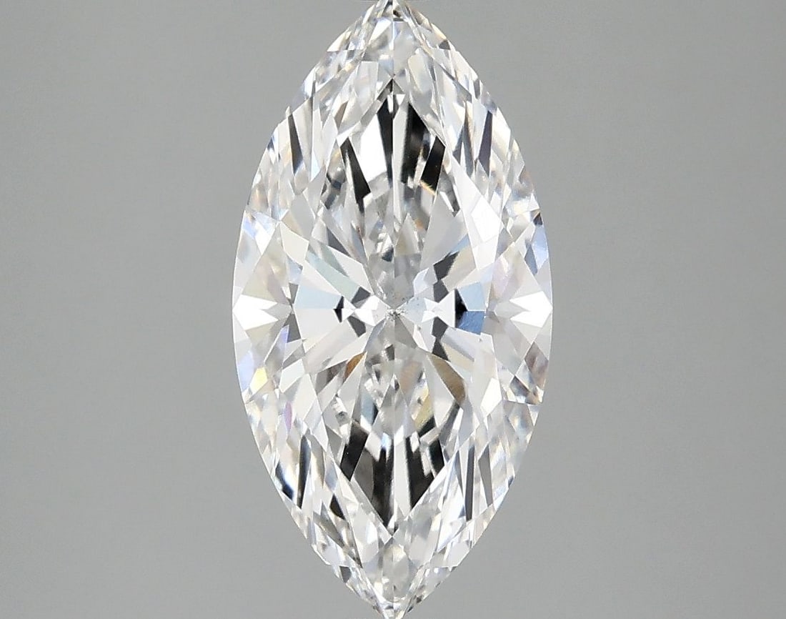 Loose Diamond - MARQUISE 2.05ct E VS2: Loose Diamond - MARQUISE 2.05ct E VS2 Source: This is a real non-mined Diamond that has been grown in a lab Shape: MARQUISE Carats: 2.05 Color: E Clarity: VS2 Certification: IGI Video: