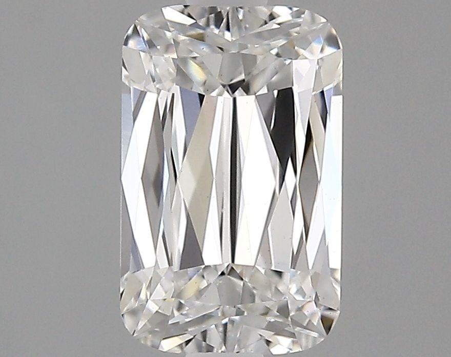Loose Diamond - CUSHION MODIFIED 1.59ct E VS1: Loose Diamond - CUSHION MODIFIED 1.59ct E VS1 Source: This is a real non-mined Diamond that has been grown in a lab Shape: CUSHION MODIFIED Carats: 1.59 Color: E Clarity: VS1 Certification: IGI Video: