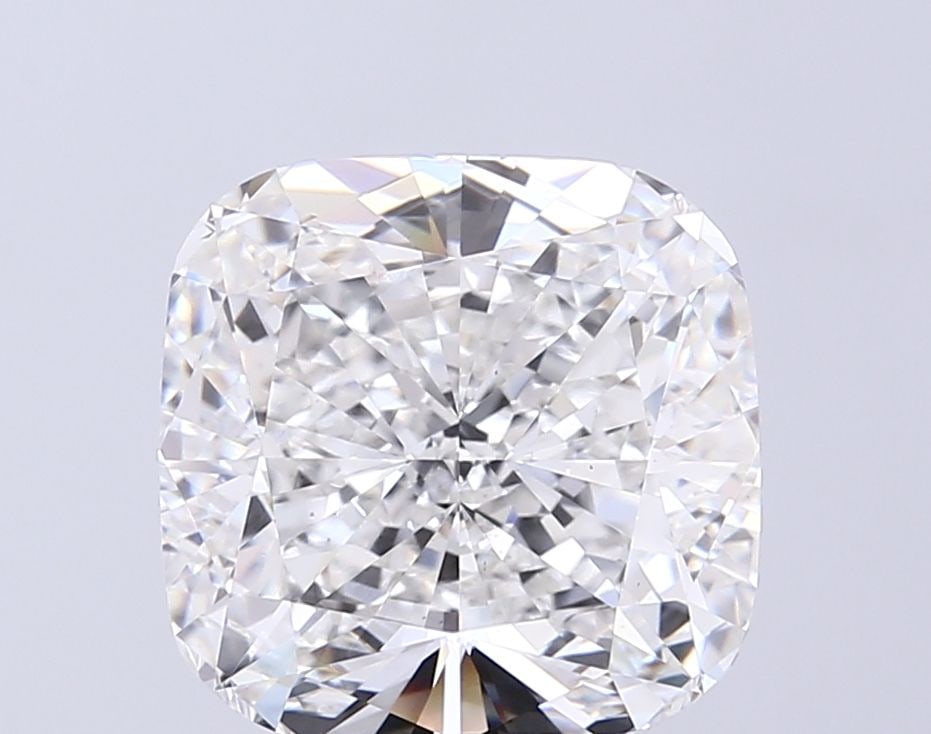 Loose Diamond - CUSHION MODIFIED 6.5ct F VS1: Loose Diamond - CUSHION MODIFIED 6.5ct F VS1 Source: This is a real non-mined Diamond that has been grown in a lab Shape: CUSHION MODIFIED Carats: 6.5 Color: F Clarity: VS1 Certification: IGI Video: