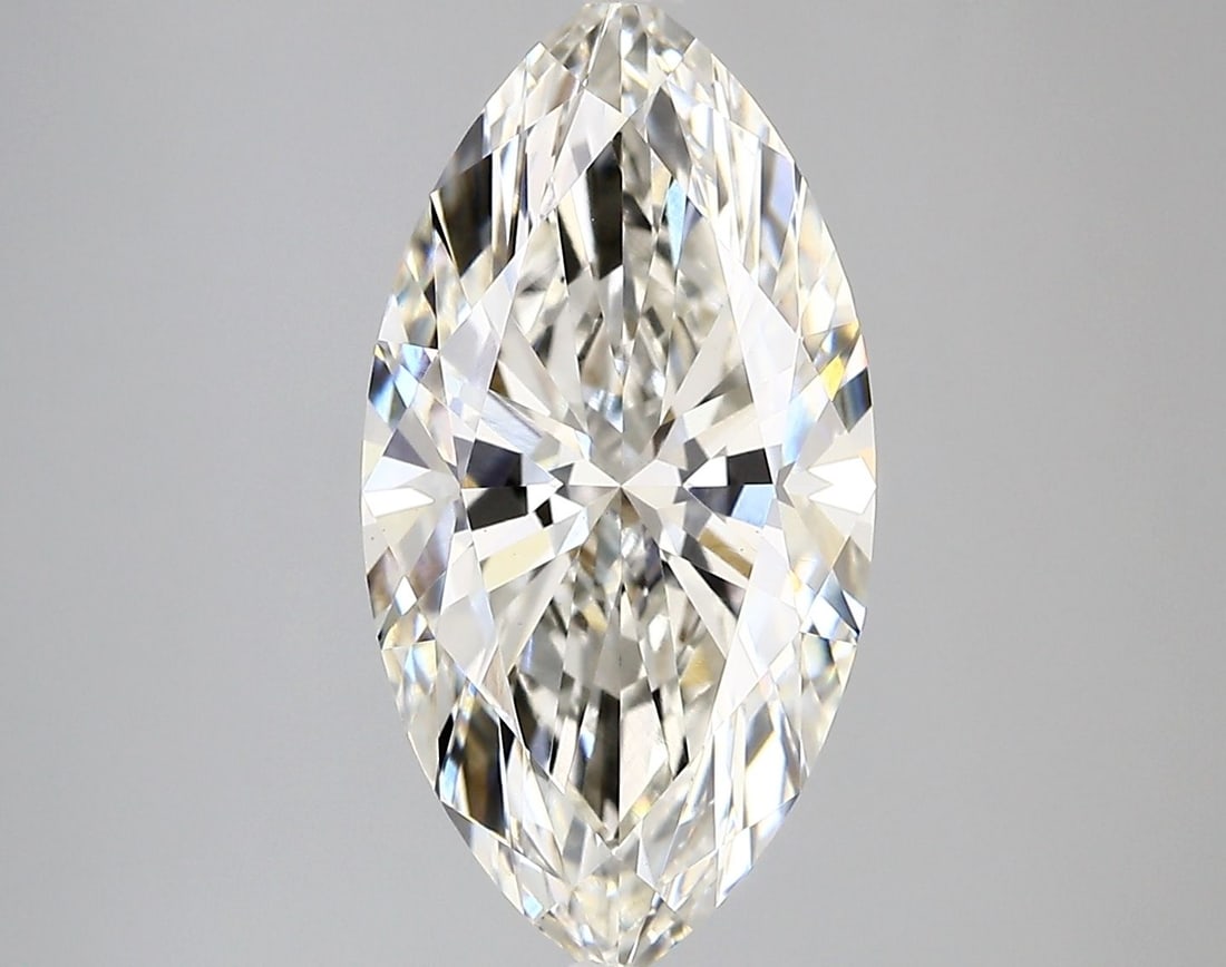 Loose Diamond - MARQUISE 4.43ct G VVS2: Loose Diamond - MARQUISE 4.43ct G VVS2 Source: This is a real non-mined Diamond that has been grown in a lab Shape: MARQUISE Carats: 4.43 Color: G Clarity: VVS2 Certification: IGI Video: