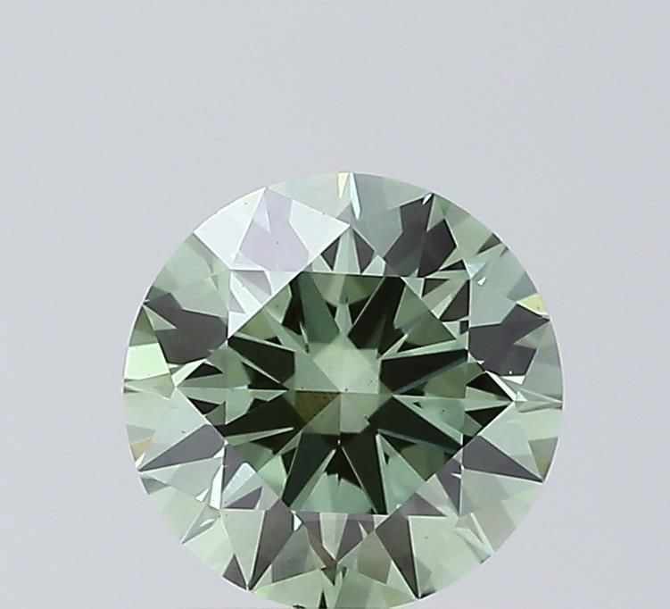 Ideal Loose Diamond - ROUND 1.51ct Fancy Vivid Green VS1: Ideal Loose Diamond - ROUND 1.51ct Fancy Vivid Green VS1 Source: This is a real non-mined Diamond that has been grown in a lab Shape: ROUND Carats: 1.51 Color: Fancy Vivid Green Certification: IGI Vid
