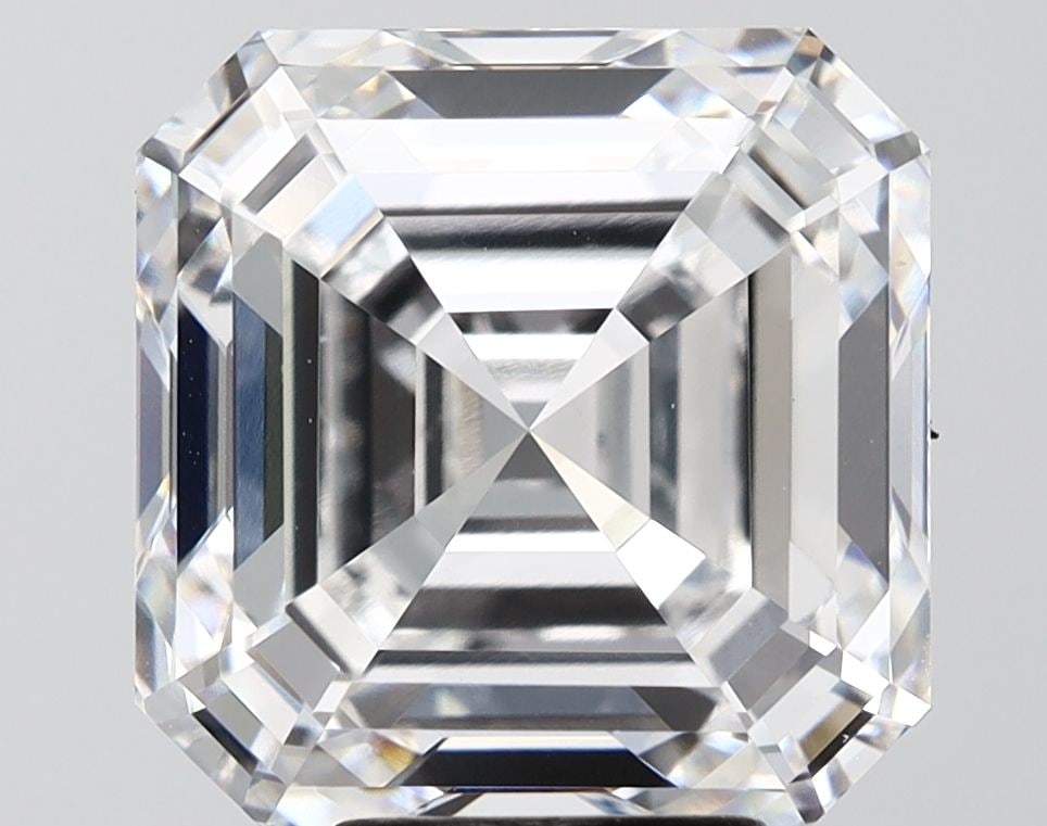 Loose Diamond - ASSCHER 8.07ct D VVS2: Loose Diamond - ASSCHER 8.07ct D VVS2 Source: This is a real non-mined Diamond that has been grown in a lab Shape: ASSCHER Carats: 8.07 Color: D Clarity: VVS2 Certification: IGI Video: