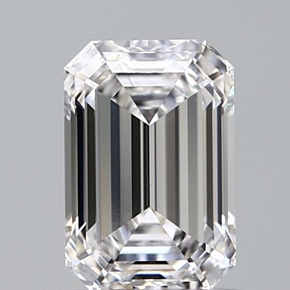 Loose Diamond - EMERALD 1.01ct D VS1: Loose Diamond - EMERALD 1.01ct D VS1 Source: This is a real non-mined Diamond that has been grown in a lab Shape: EMERALD Carats: 1.01 Color: D Clarity: VS1 Certification: IGI Video: