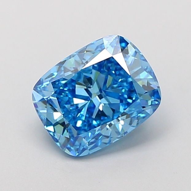 Loose Diamond - CUSHION MODIFIED 1.79ct Fancy Vivid Blue VVS2: Loose Diamond - CUSHION MODIFIED 1.79ct Fancy Vivid Blue VVS2 Source: This is a real non-mined Diamond that has been grown in a lab Shape: CUSHION MODIFIED Carats: 1.79 Color: Fancy Vivid Blue Certifi