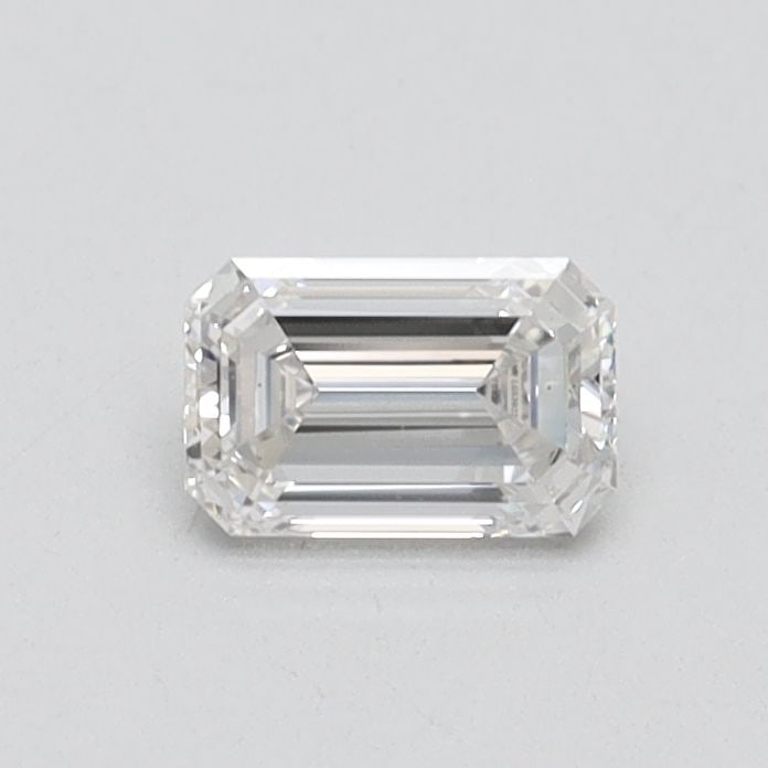 Loose Diamond - EMERALD 0.42ct F VS1: Loose Diamond - EMERALD 0.42ct F VS1 Source: This is a real non-mined Diamond that has been grown in a lab Shape: EMERALD Carats: 0.42 Color: F Clarity: VS1 Certification: IGI Video: