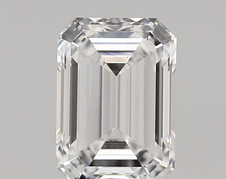 Loose Diamond - EMERALD 1.81ct D VS1: Loose Diamond - EMERALD 1.81ct D VS1 Source: This is a real non-mined Diamond that has been grown in a lab Shape: EMERALD Carats: 1.81 Color: D Clarity: VS1 Certification: IGI Video: