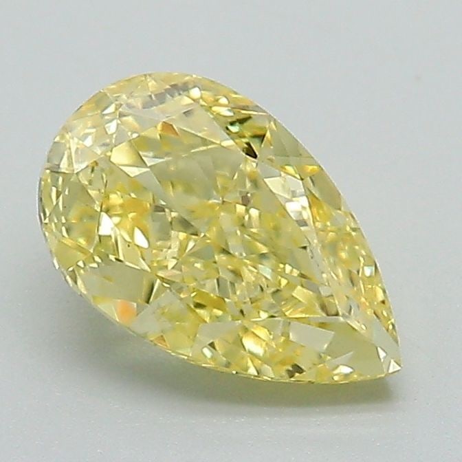 Loose Diamond - PEAR 1.28ct Fancy Intense Yellow VS1: Loose Diamond - PEAR 1.28ct Fancy Intense Yellow VS1 Source: This is a real non-mined Diamond that has been grown in a lab Shape: PEAR Carats: 1.28 Color: Fancy Intense Yellow Certification: IGI Video