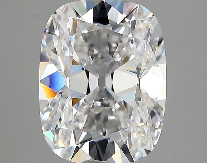 Loose Diamond - CUSHION MODIFIED 2.68ct E VS1: Loose Diamond - CUSHION MODIFIED 2.68ct E VS1 Source: This is a real non-mined Diamond that has been grown in a lab Shape: CUSHION MODIFIED Carats: 2.68 Color: E Clarity: VS1 Certification: IGI Video: