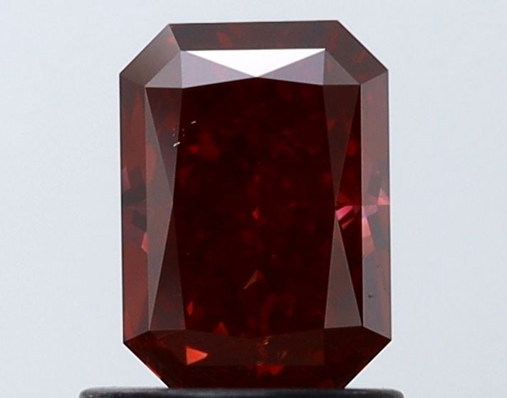 Loose Diamond - RADIANT 1.05ct Fancy Dark Pink VS2: Loose Diamond - RADIANT 1.05ct Fancy Dark Pink VS2 Source: This is a real non-mined Diamond that has been grown in a lab Shape: RADIANT Carats: 1.05 Color: Fancy Dark Pink Certification: IGI Video: