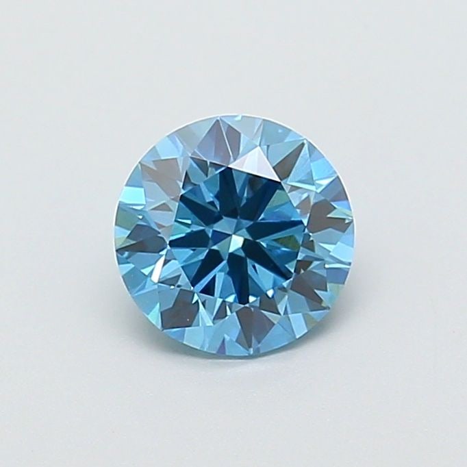 Ideal Loose Diamond - ROUND 1.0ct Fancy Vivid Blue VVS2 (1 of 1)
