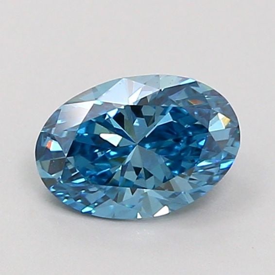 Loose Diamond - OVAL 0.54ct Fancy Vivid Blue VS1: Loose Diamond - OVAL 0.54ct Fancy Vivid Blue VS1 Source: This is a real non-mined Diamond that has been grown in a lab Shape: OVAL Carats: 0.54 Color: Fancy Vivid Blue Certification: IGI Video: