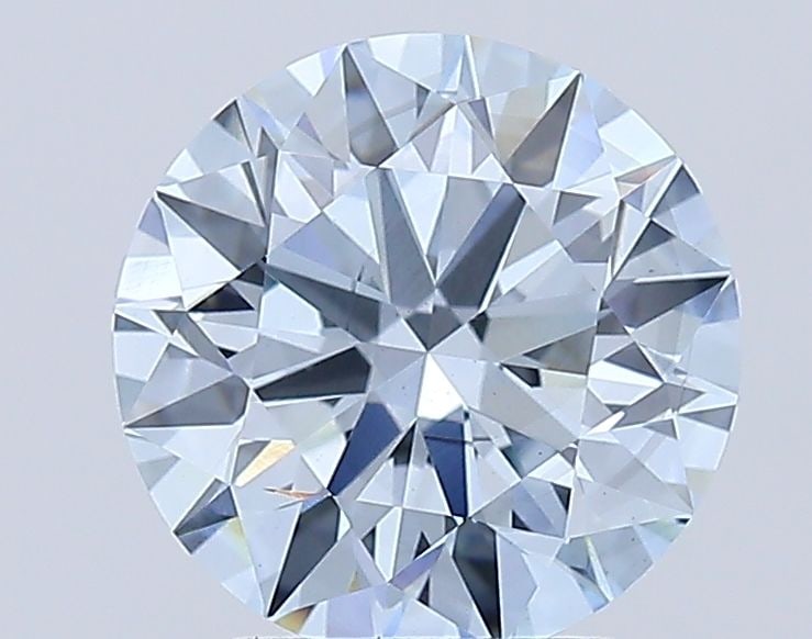 Ideal Loose Diamond - ROUND 2.51ct Fancy Blue SI1: Ideal Loose Diamond - ROUND 2.51ct Fancy Blue SI1 Source: This is a real non-mined Diamond that has been grown in a lab Shape: ROUND Carats: 2.51 Color: Fancy Blue Certification: IGI Video: Video