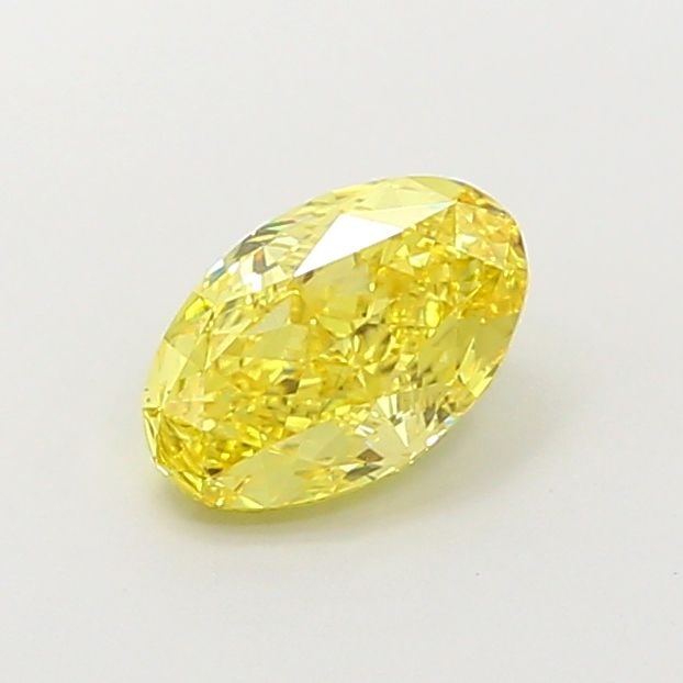 Loose Diamond - OVAL 1.51ct Fancy Vivid Yellow SI1: Loose Diamond - OVAL 1.51ct Fancy Vivid Yellow SI1 Source: This is a real non-mined Diamond that has been grown in a lab Shape: OVAL Carats: 1.51 Color: Fancy Vivid Yellow Certification: IGI Video: