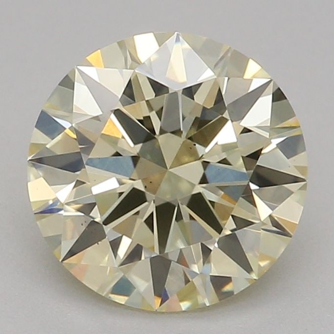 Loose Diamond - ROUND 1.03ct Fancy Light Yellow VS2: Loose Diamond - ROUND 1.03ct Fancy Light Yellow VS2 Source: This is a real non-mined Diamond that has been grown in a lab Shape: ROUND Carats: 1.03 Color: Fancy Light Yellow Certification: IGI Video: