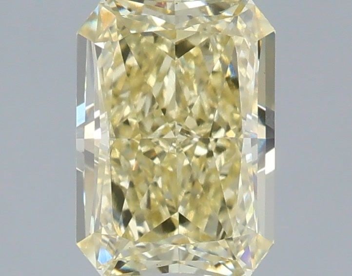 Loose Diamond - RADIANT 1.56ct Fancy Intense Yellow VS1: Loose Diamond - RADIANT 1.56ct Fancy Intense Yellow VS1 Source: This is a real non-mined Diamond that has been grown in a lab Shape: RADIANT Carats: 1.56 Color: Fancy Intense Yellow Certification: IGI